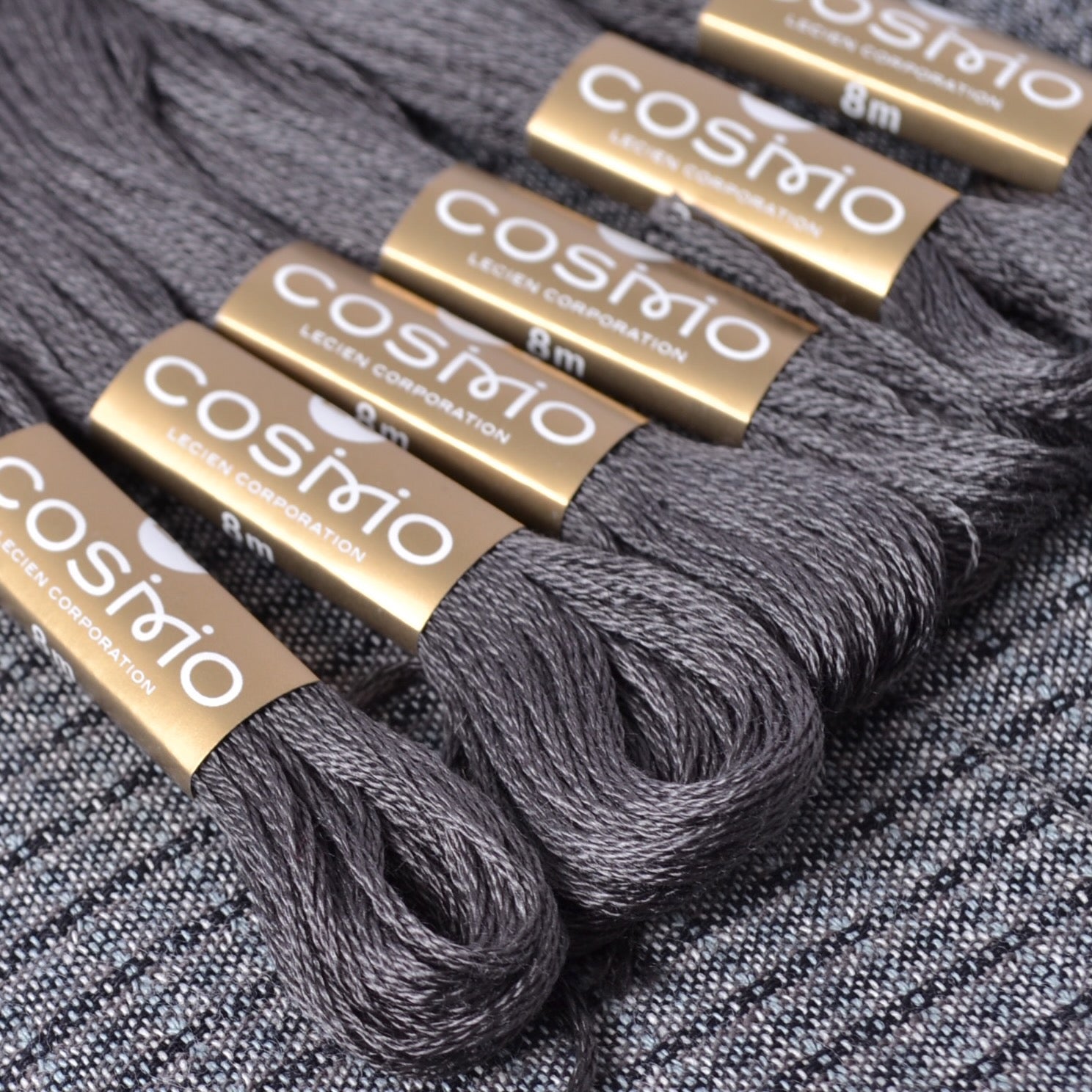 Cosmo shadow grey embroidery floss