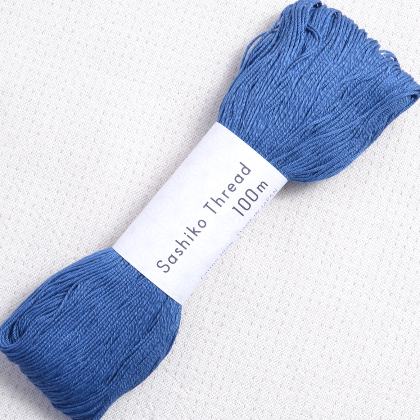 100m Skein Olympus Sashiko Thread - Cobalt Blue (#109) – Snuggly Monkey