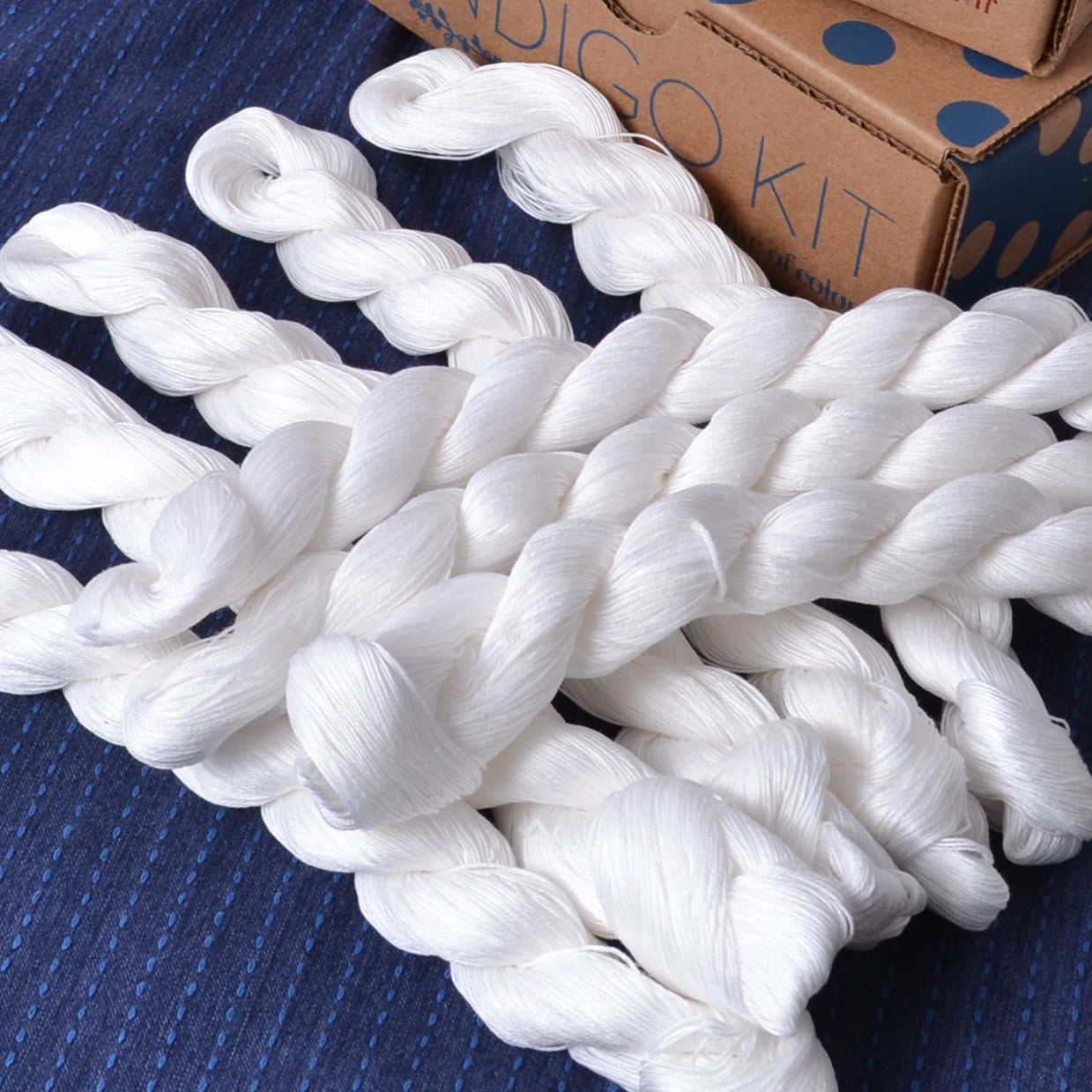 PFD Sashiko Thread, Thin - A Threaded Needle