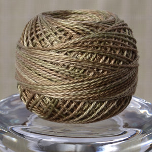 Variegated green Perle Cotton Thread for Hand Stitching
