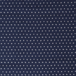 Japanese fabric blue with white dots