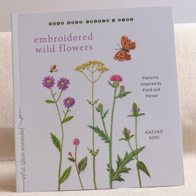 Ebroidered Wild flowers book