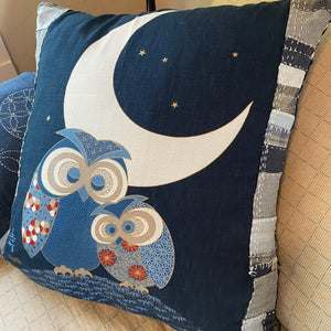 cushion made from owl panel