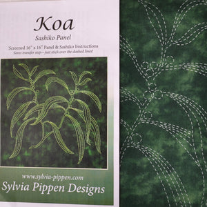 Sashiko kit Koa plant
