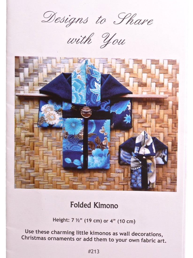 small folded kimono pattern