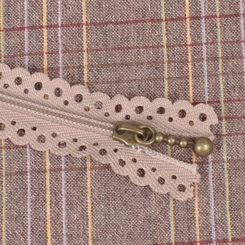 Lace Edge Zippers - A Threaded Needle